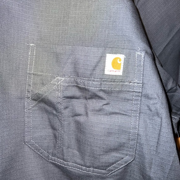 🔗 Mens Carhartt Scrub Top- Grey - Picture 3 of 8